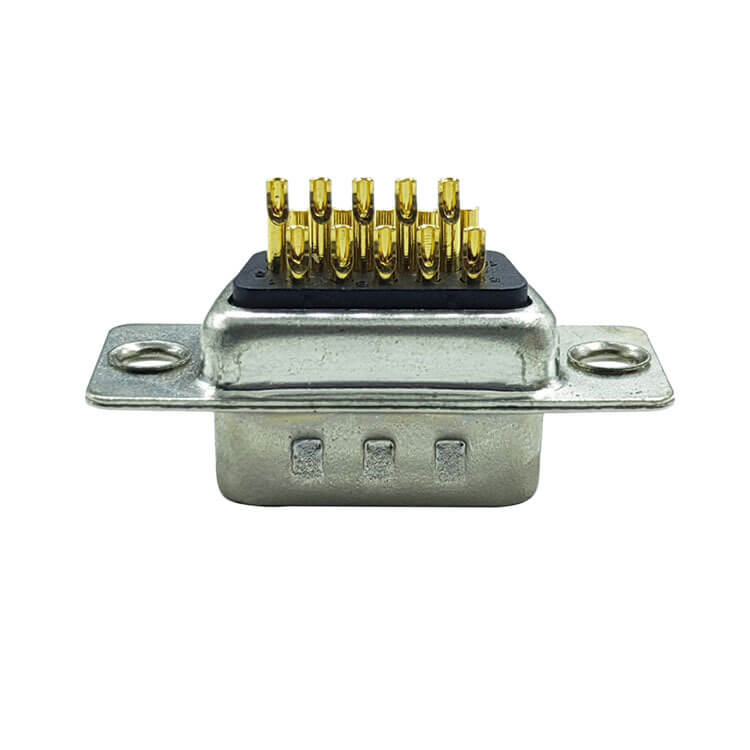 D SUB 15Pin Connector Straight Male Female Solder Type 15pin 3 Rows Bur 10A 20A 30A 40A