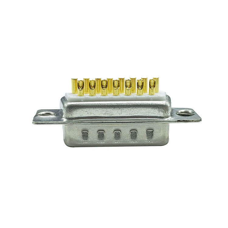 D SUB 15Pin Connector Straight Male Female Solder Type 15pin RS232 Serial Port 2 Rows Bur 10A 20A 30A 40A