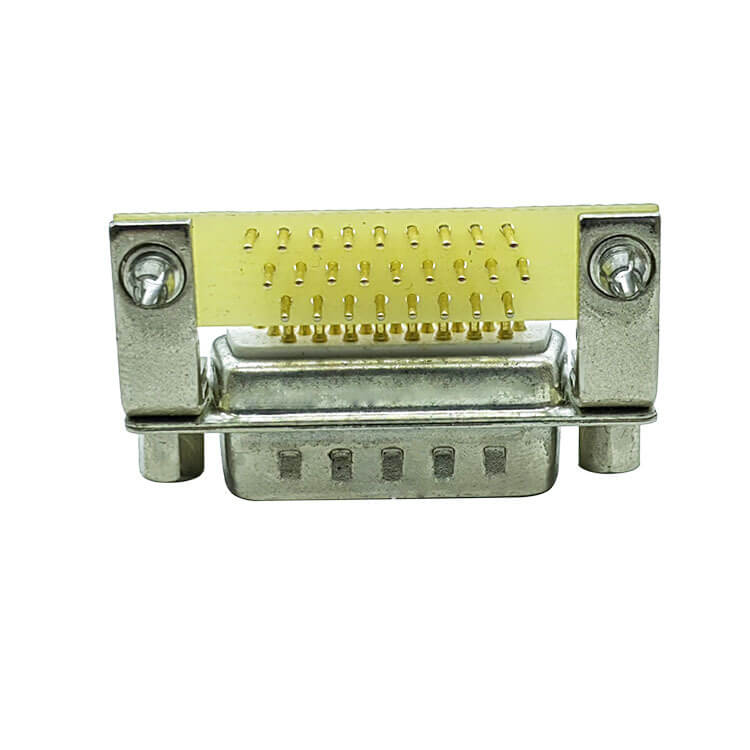 D SUB 26Pin Connector Right Angled Male Female Through Hole 26pin 3 Rows Bur