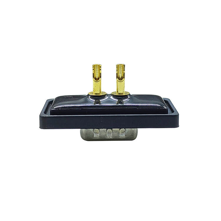 D SUB 2Pin Connector Straight Male Female Solder Type Serial Port 2Pin Waterproof 2w2 Solid pin High Current