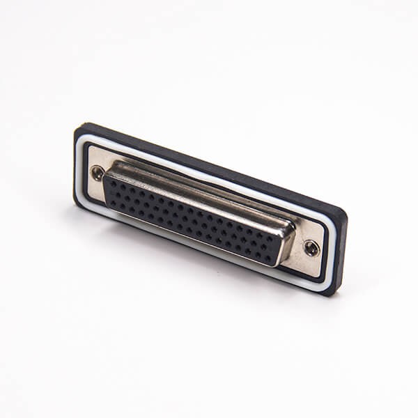D sub 50 pin Female IP67 Waterproof D-sub 50 Pin Female Connector Solder Type Cable Mount Connector 20pcs