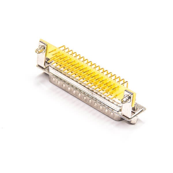 d sub 50 pin Male Plug Right Angle For PCB Mount Machined Contacts Connector 20pcs