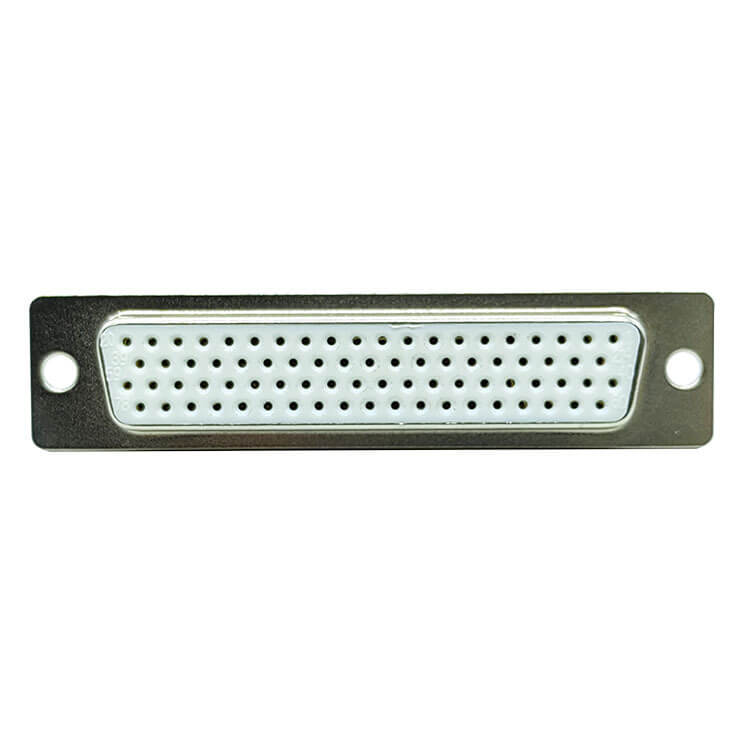 D SUB 78Pin Connector Straight Male Female Solder Type 78pin COM 4 Rows Bur