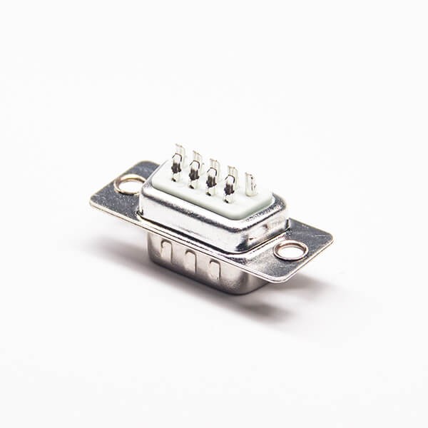 D sub 9 pin cable Male Stamped Pin Solder Type Connector 3pcs