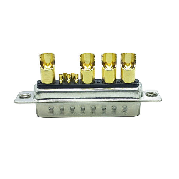 D SUB 9Pin Connector Straight Male Female Solder Type 9pin 9W4 2 Rows High Current