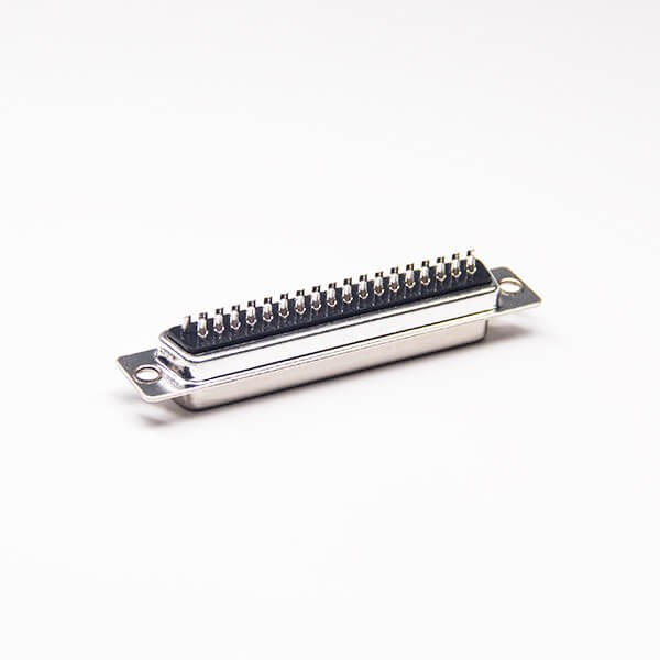 D sub connector 37 pin Standard Type Zinc Alloy D-sub 37 Pin Female Black Insulator Solder Type For Cable