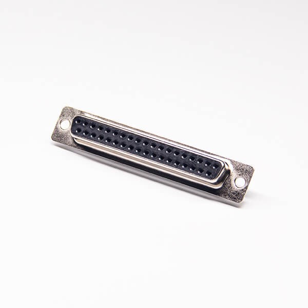 D sub connector 37 pin Standard Type Zinc Alloy D-sub 37 Pin Female Black Insulator Solder Type For Cable