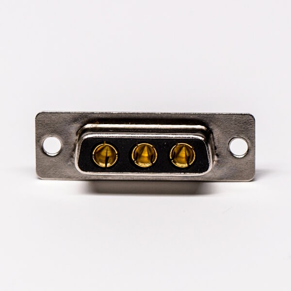 D SUB Connector Female 3W3 180° Staking Type and Solder Type For Cable