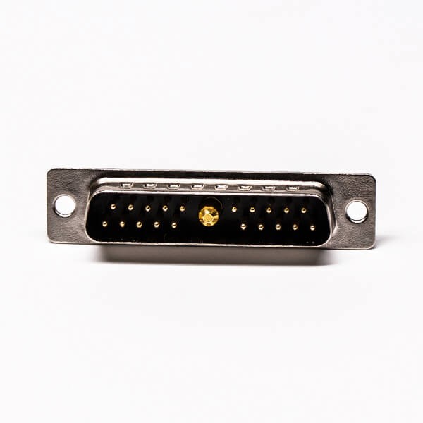 D SUB Male Connector 21W1 Male Vertical Type Staking and Solder for Cable