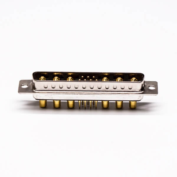 D SUB Power Connector 13W6 Solder Type Male Straight for Cable Staking Type 20pcs