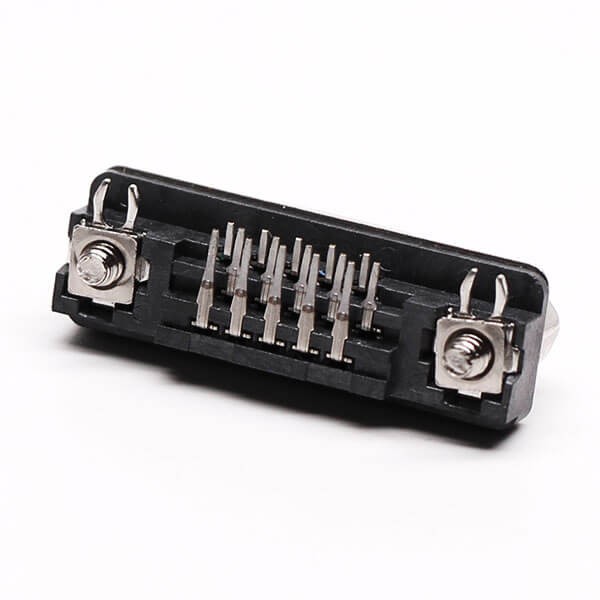 DB 15 90° High Density Staking Type Though Hole for Pcb Mount