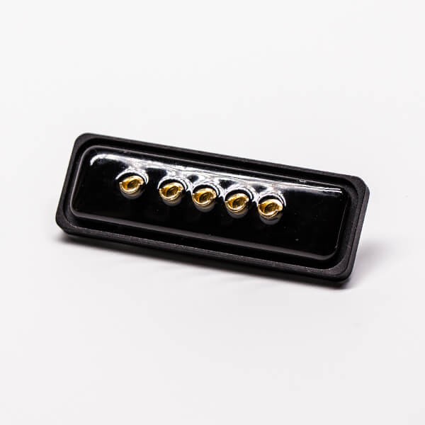 DB IP67 Female Straight 5w5 Machined Connextor for Cable Solder Type