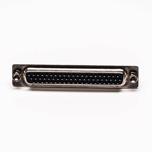High Density D sub 62 Pin Male Straight Staking type Through Hole for PCB Mount