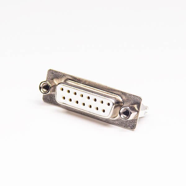Machined Type Female 15 Pin DB Connector Staking Type Through Hole for PCB Mount 20pcs
