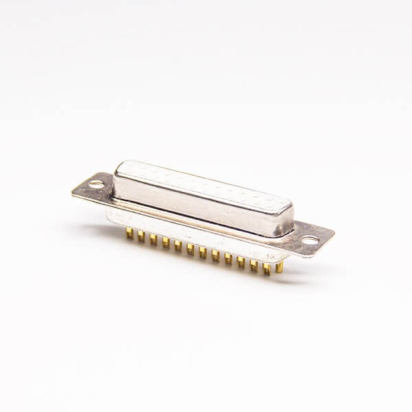 Solder Type 25 Pin D SUB Connector 180 Degree Solder Type for Cable