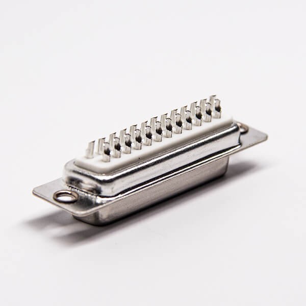 Standard 25 Pin Female D SUB Connector Solder Type for Cable