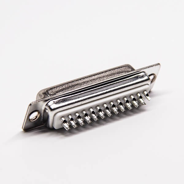 Standard 25 Pin Female D SUB Connector Solder Type for Cable