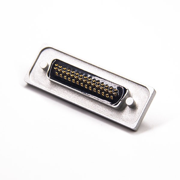 Sub D HD 44 IP67 Waterproof D-sub Aluminum Alloy D-sub 44 Pin Male Solder Type Cable Mount Connector