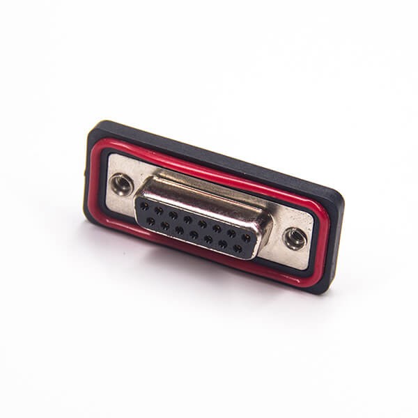 Waterproof d sub 15 pin connector cable Standard IP67 type Solder Type For Cable 20pcs