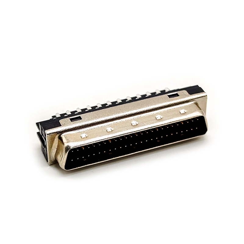50 PIN SCSI Connector HPDB 50PIN Male Strahght Solder Type for Cable