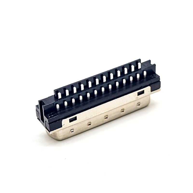 50 PIN SCSI Connector HPDB 50PIN Male Strahght Solder Type for Cable