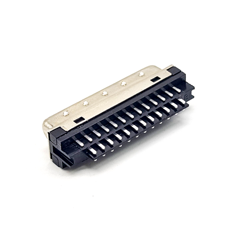 50 PIN SCSI Connector HPDB 50PIN Male Strahght Solder Type for Cable