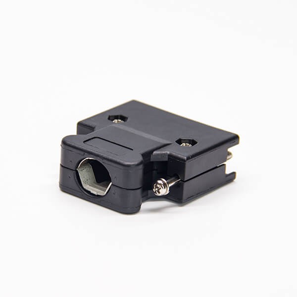 Screw Type SCSI Connector Male 26 Pin Black Plastic Shell MDR Type