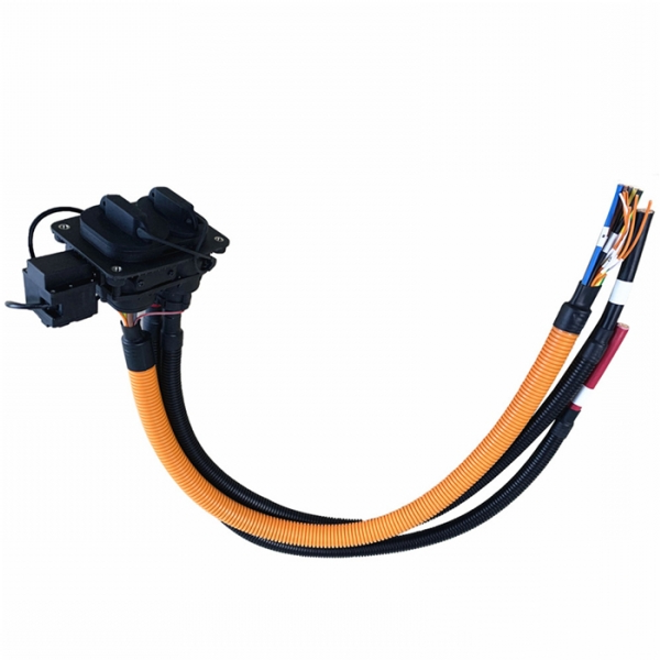 Single Phase EV High Voltage Charger with 5 M Cable IEC 62196-2 Standard CCS COMBO2 125A Socket Connector