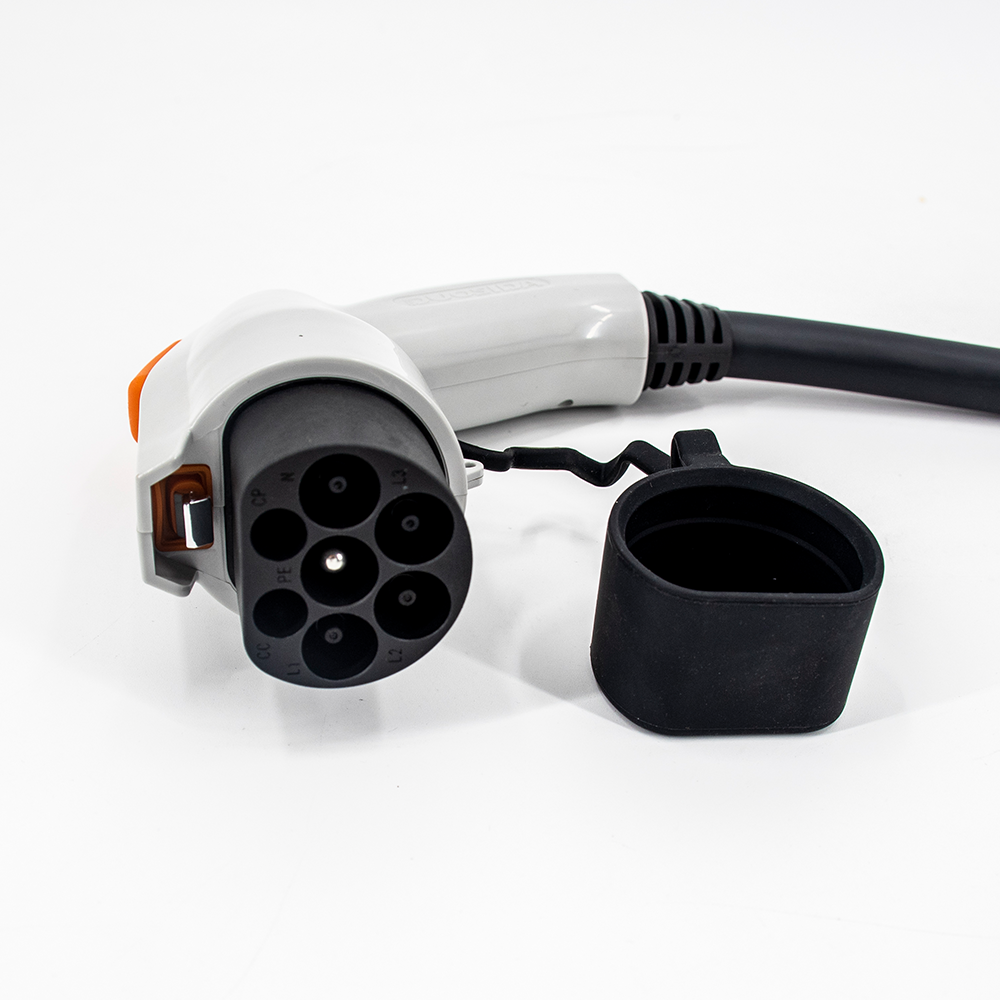 TESLA Type 2 Cable IEC 62196 to GB/T 20234 EV Charging Cable 1M Wall-mounted for Model X Model S Model 3