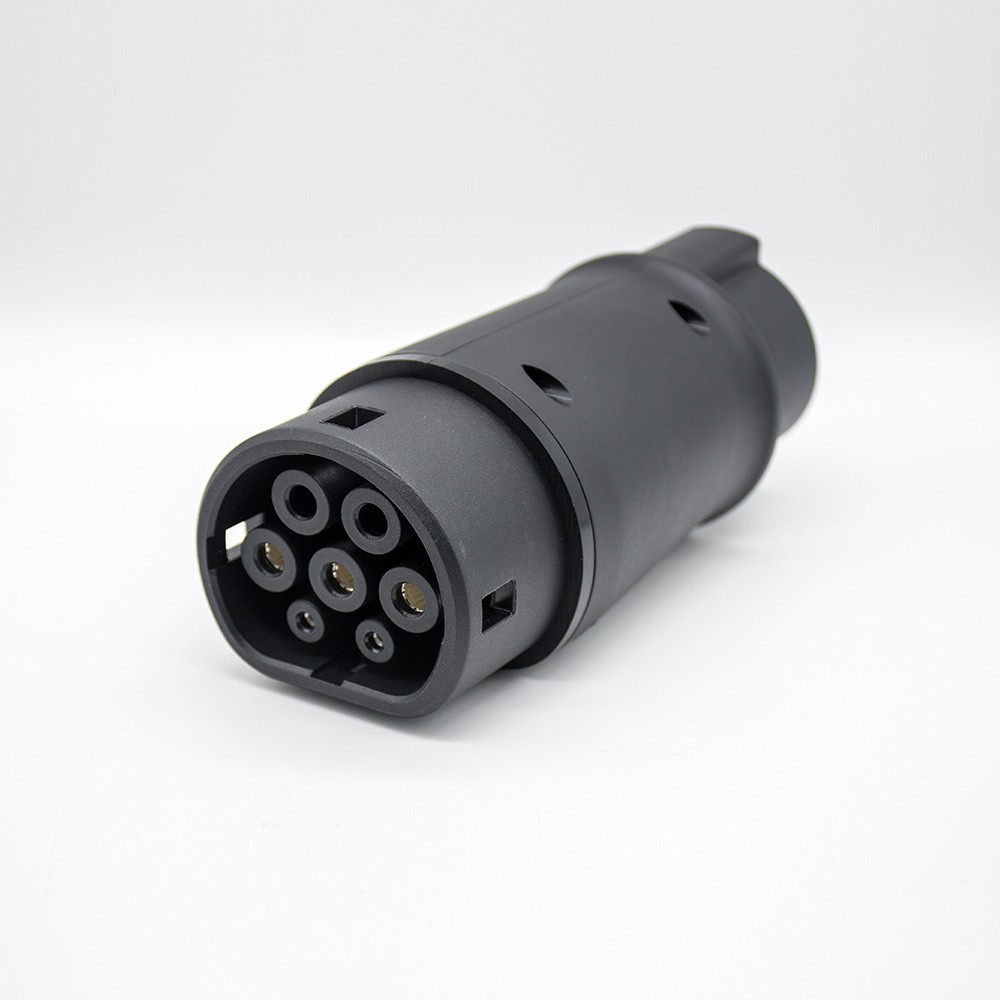 Type 1 to Type 2 Adapter EV / PHEV Charging Charge Cable Adapter Adaptor Converter 32A