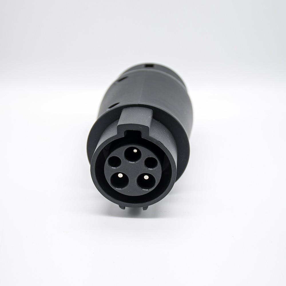 Type 1 to Type 2 Adapter EV / PHEV Charging Charge Cable Adapter Adaptor Converter 32A