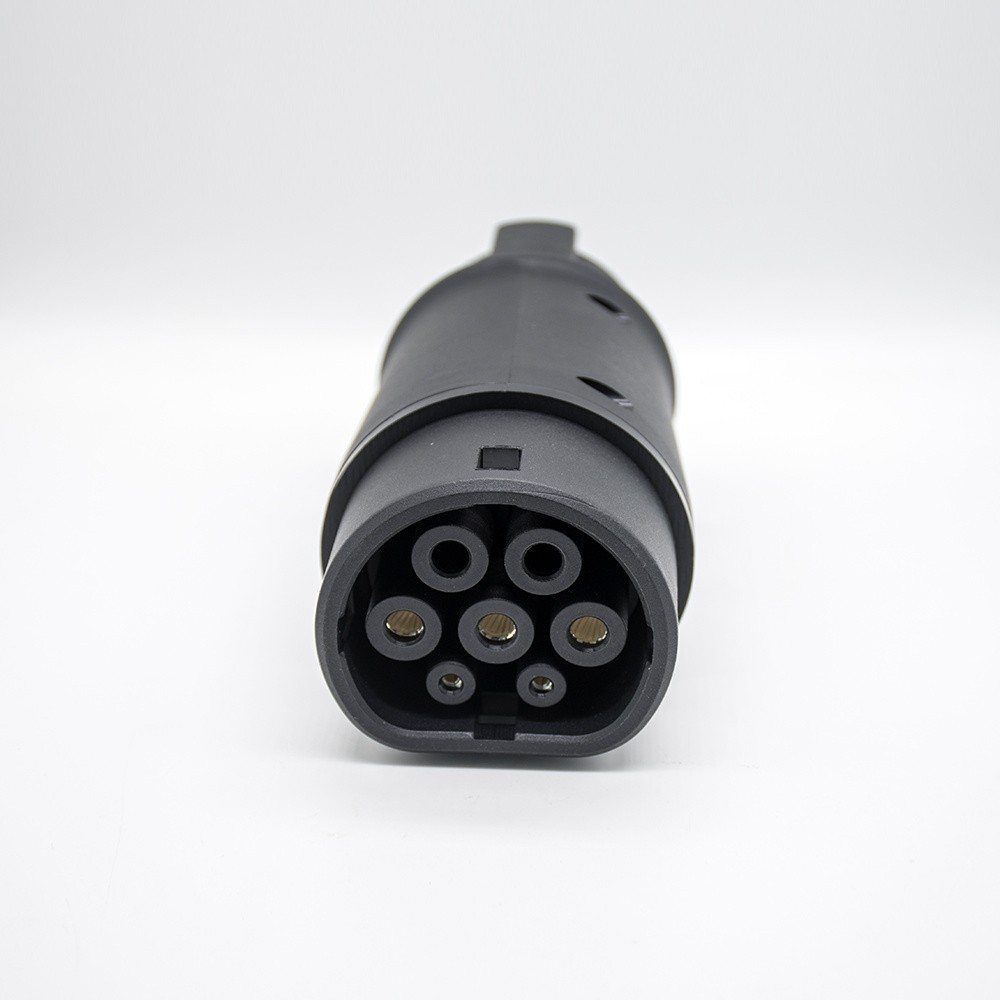 Type 1 to Type 2 Adapter EV / PHEV Charging Charge Cable Adapter Adaptor Converter 32A
