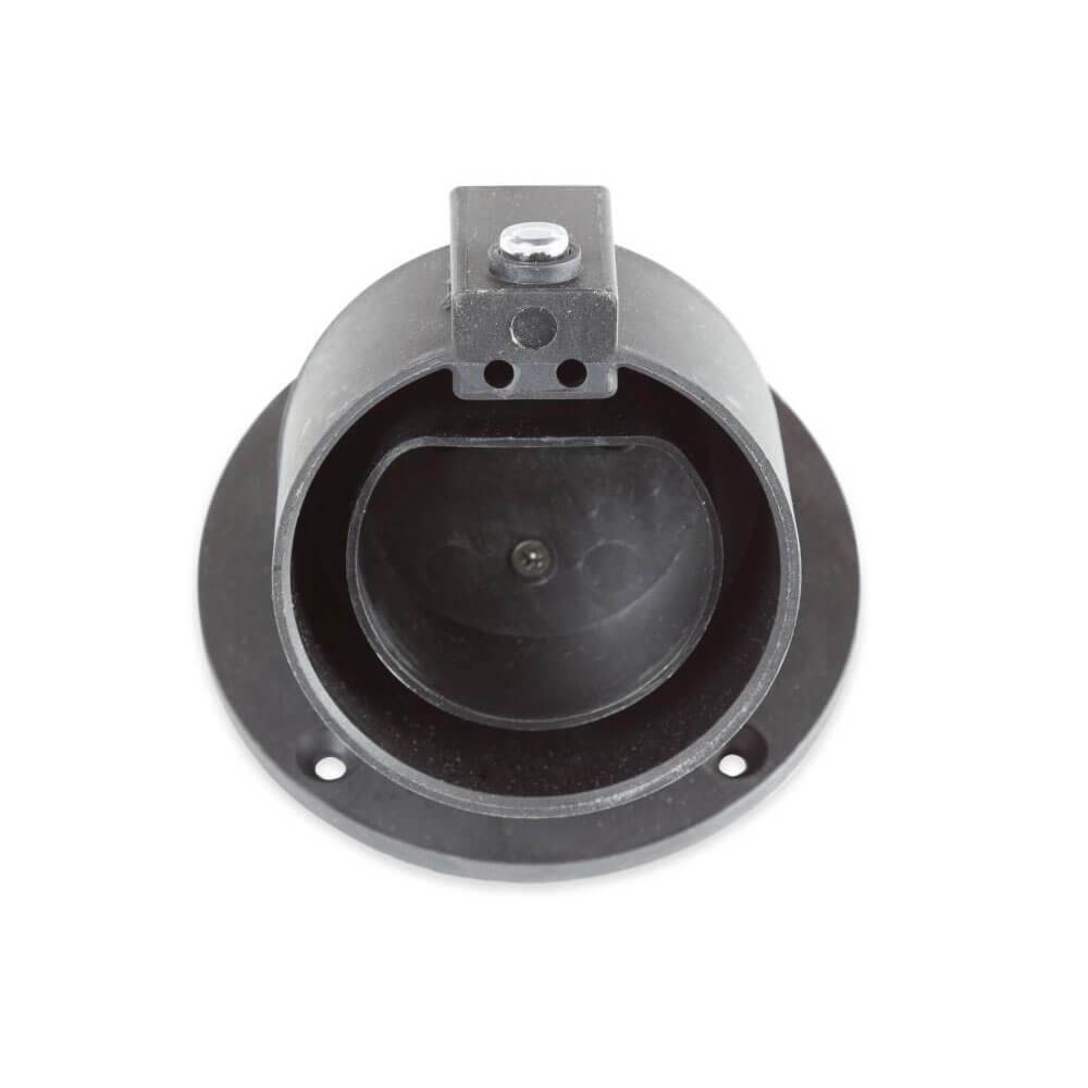 Wall-mountable black Type 2 (IEC62196) EV Plug Holder