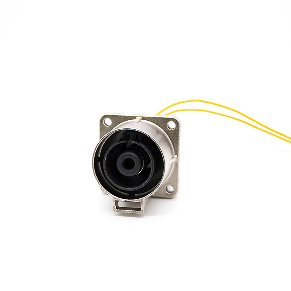 500A HVIL Socket High Voltage Interlock Connector 1Pin 14mm Metal W/busbar M10 Thread Hole