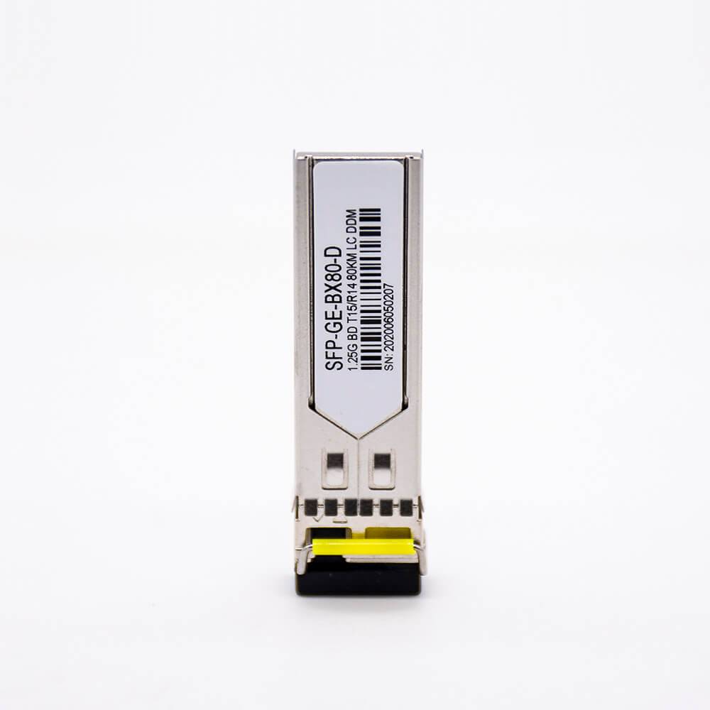 BIDI SFP 1.25G SMF TX1550/RX1490 80KM DDM LC Interface Optical Module