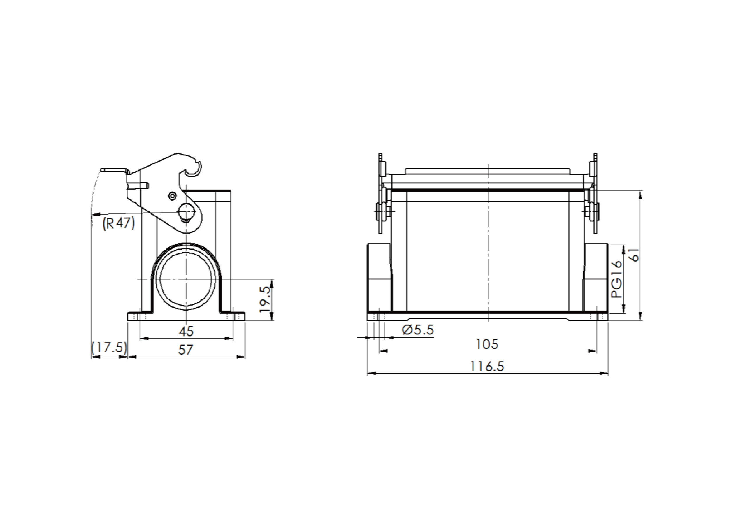H16B-SM-1L-PG16