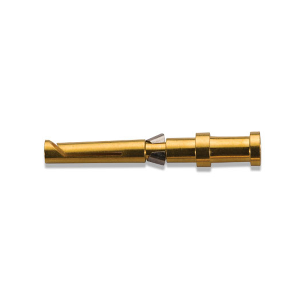 10A D-type Gold-Plated Female Pin 0.5mm²
