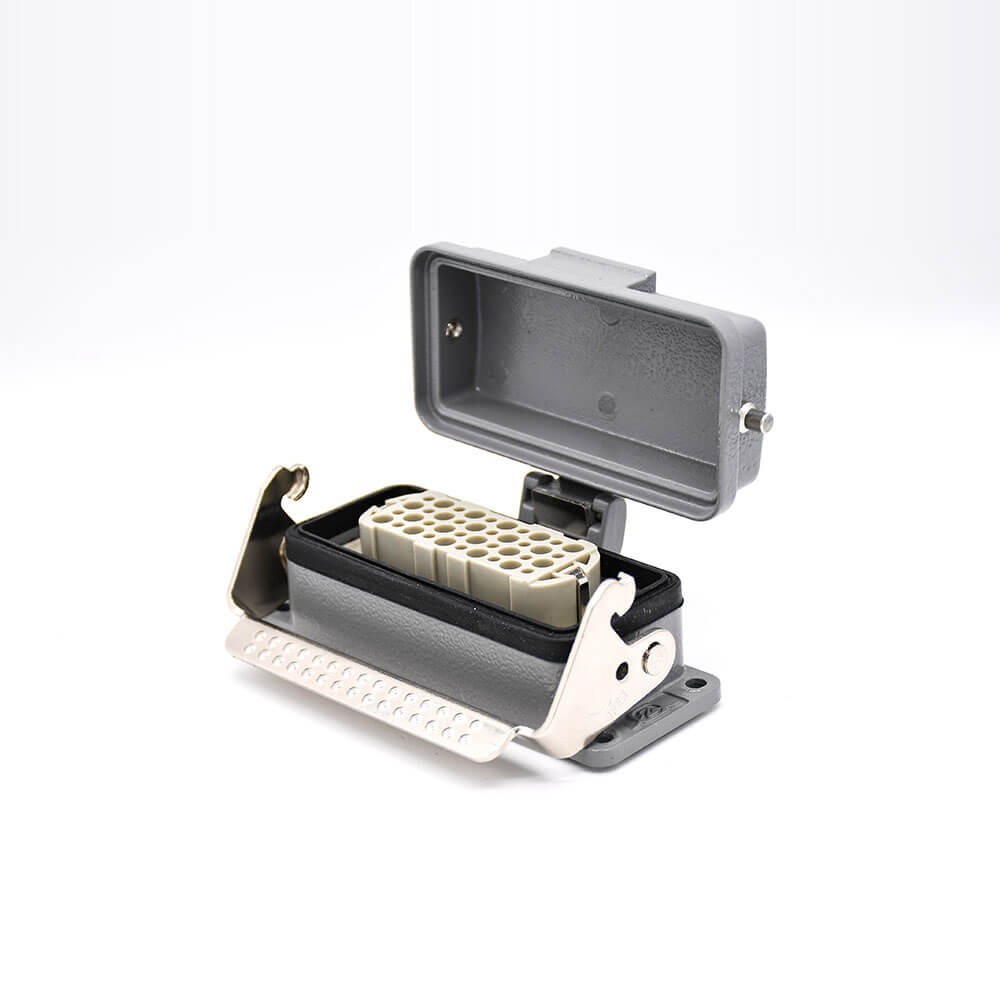 Crimper For Heavy Duty Connectors H16B Female Butt-joint Male 20Pin Silver Plating Size M32 Bulkhead Mounting