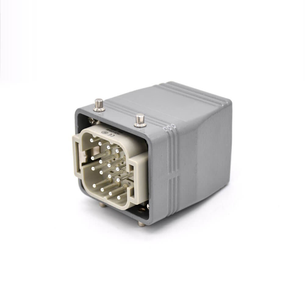 Crimper For Heavy Duty Connectors H6T High Surface Mounting M32 Silver Plating 16Pin Male Docking Type Female
