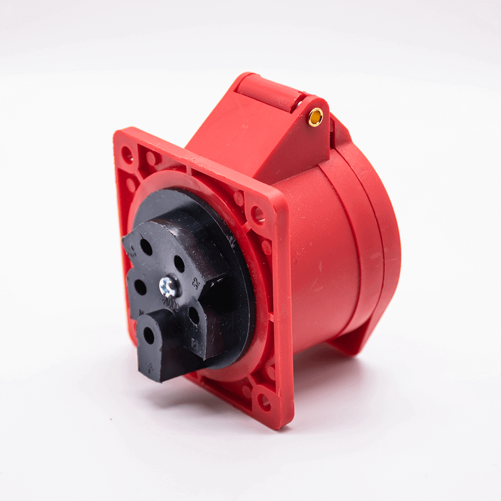 Industrial Connector Socket 5P 16A 380V-415V 4P+E+N 6h IP44