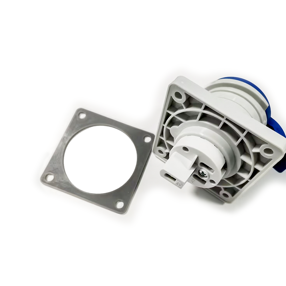 Waterproof Industrial Connector Socket 3Pin 16A 230V 2P+E IP44