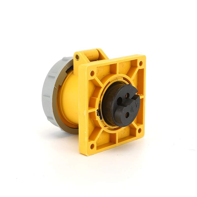 Waterproof Industrial Connector Socket 3Pin 16A 250V 2P+E IP67