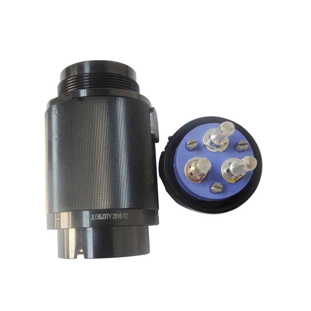3 Pin Male Plug JL Type 6 Shell Straight Crimp Traction Motor Connector