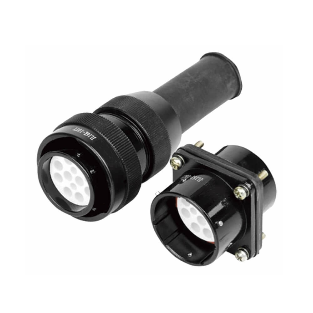 JL Socket Plug Male Without Contacts JL 10 Pin Panel Mount Bayonet Coupling Solder Traction Motor Connector
