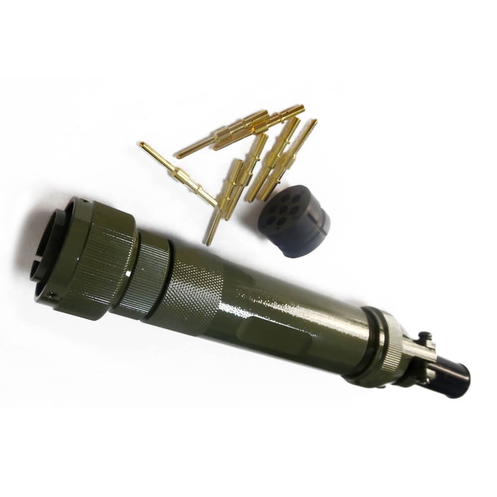 Rail Connectors 180°Bayonet Coupling JL Plug Male 7 Pin American-Standard Traction Motor Connector
