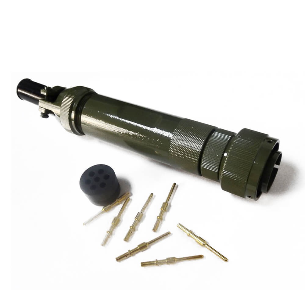 Rail Connectors 180°Bayonet Coupling JL Plug Male 7 Pin American-Standard Traction Motor Connector