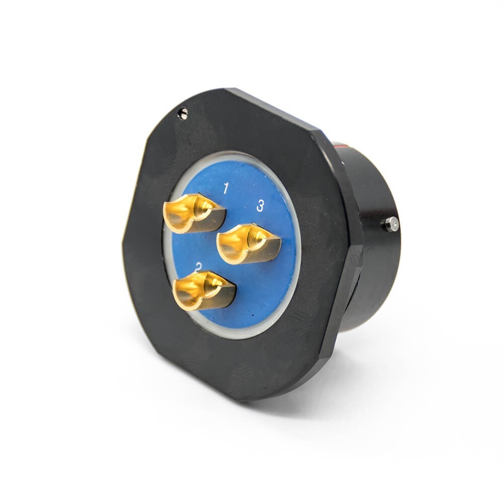3 Pin Connectors 22 Shell Size Y50X Plug&Socket panel mount Solder cup Straight Bayonet Coupling Female Butt-jiont Male
