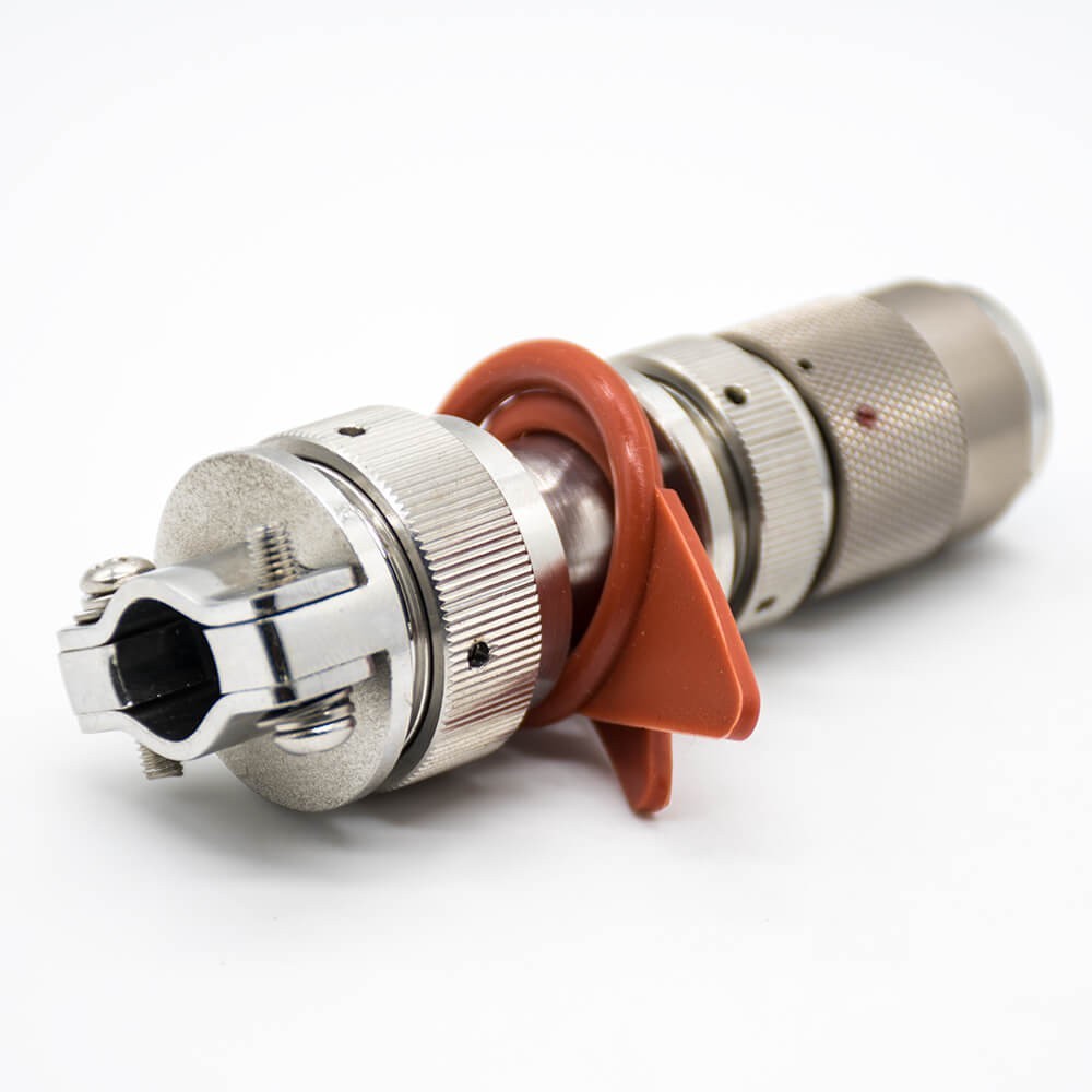 3 Pin Plug And Socket Female Butt-jiont Male 12 Shell Size Y27G Panel Mount Solder cup Admiralty Metal Connector