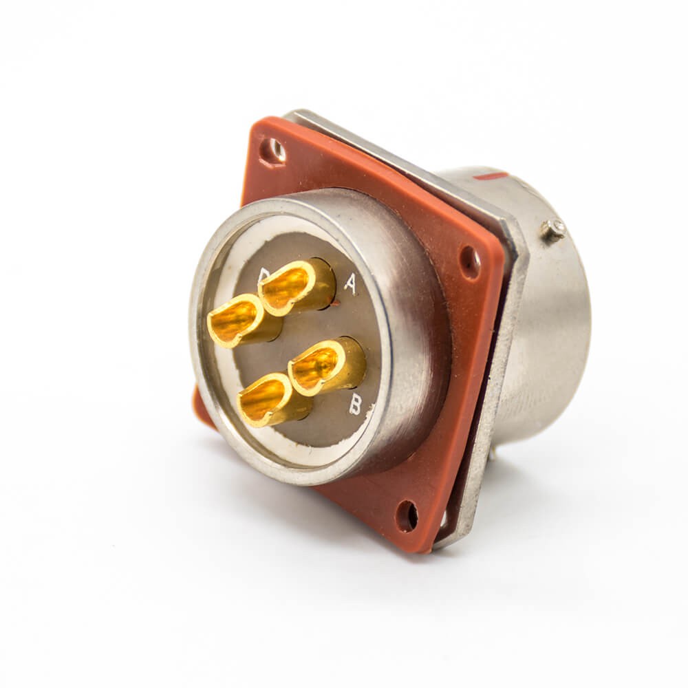 YGD Connector 16 Shell Size 4Pin Straight Solder cup Bayonet Coupling Plug&Socket Female Butt-jiont Male