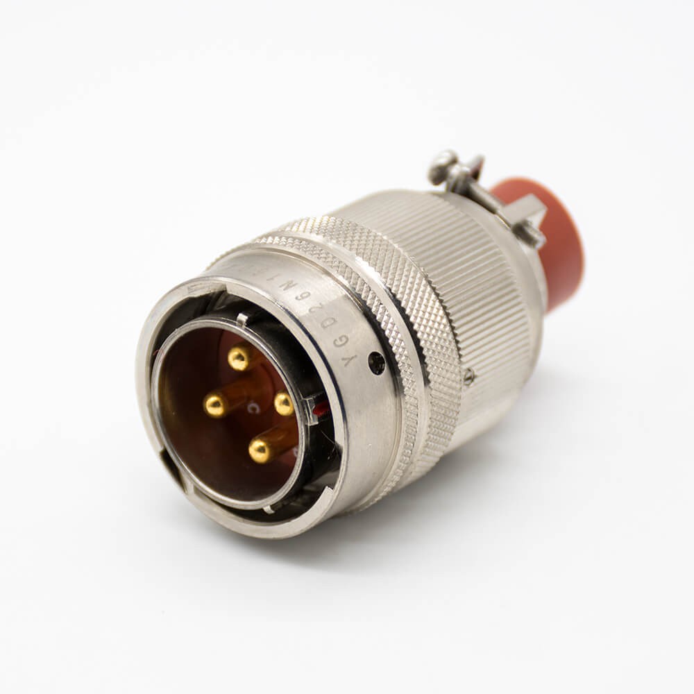 YGD Connector 16 Shell Size 4Pin Straight Solder cup Bayonet Coupling Plug&Socket Female Butt-jiont Male